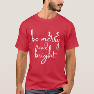 Camiseta Camiseta: Feliz Navidad (rojo)