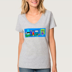 Camiseta Camiseta-Fiesta del cóctel de Palm Springs Atómico