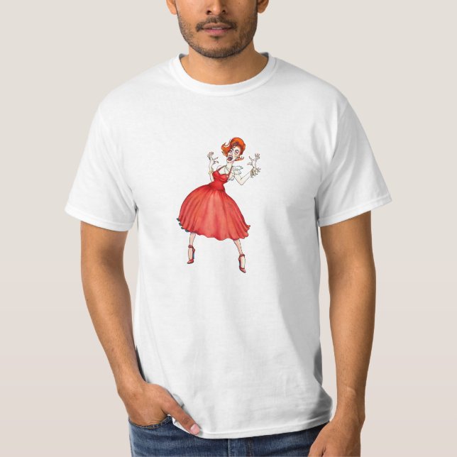 Camiseta ¡Camiseta frenética de Lypsinka! (Anverso)