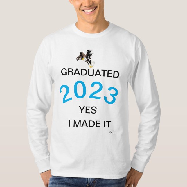 Camiseta Camiseta: Graduado 2023 (Anverso)