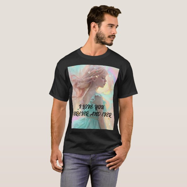 Camiseta "Camiseta Gráfica De Moda, Tee Unisex De Algodón P (Anverso completo)