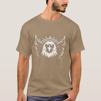 Camiseta "Camiseta Gráfica del Águila Majestuosa" 