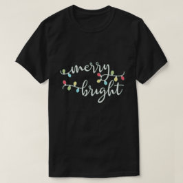 Camiseta "Camiseta gráfica navideña y brillante