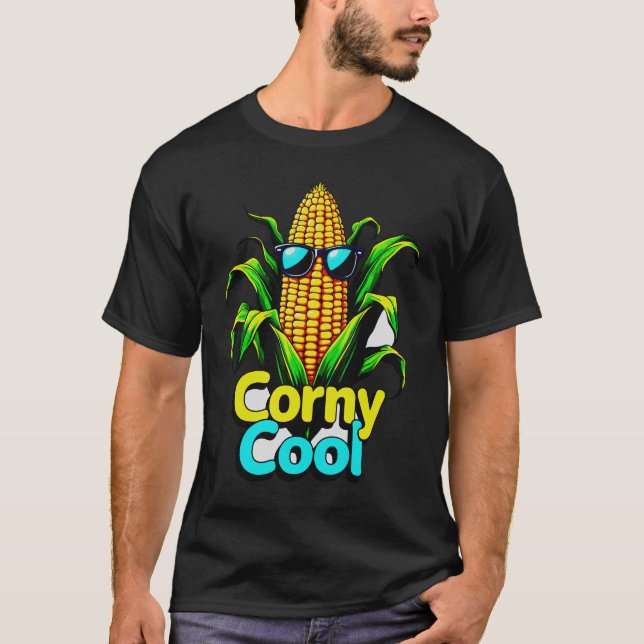 Camiseta "Camiseta Guay Corn: Tee gráfico divertido y elega (Anverso)