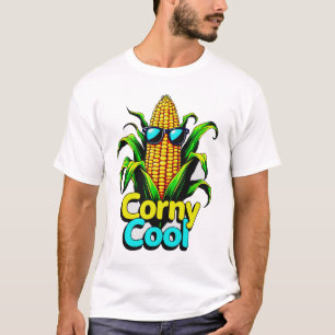 Camiseta "Camiseta Guay Corn: Tee gráfico divertido y elega