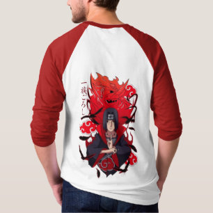 Camiseta 🌑Camiseta Guerrero Cuervo Carmesí