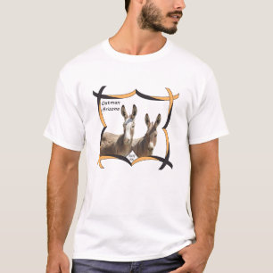 Camiseta Camiseta, hombres, vida salvaje, burros, Oatman, A