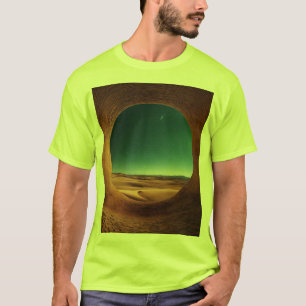 Camiseta "Camiseta impresa de arte del desierto - La esenci