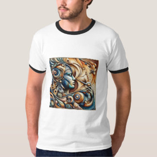 Camiseta "Camiseta impresa de los hombres con estilo - Dise
