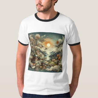 Camiseta "Camiseta impresa de los hombres con estilo - Dise