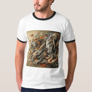 Camiseta "Camiseta impresa de los hombres con estilo - Dise