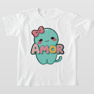 Camiseta 🐱Camiseta infantil Sweet Amor Kitten