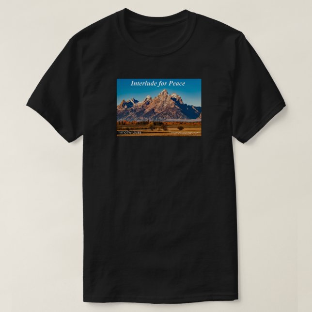 Camiseta Camiseta, interludio por la paz (Diseño del anverso)