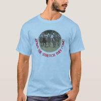 Camiseta-La carrera de estiramiento