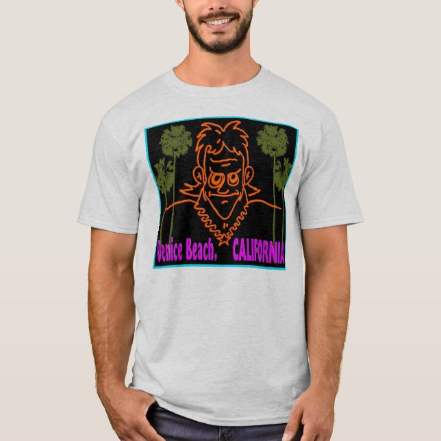Camiseta ¡Camiseta Macvy Venice Beach California! (Anverso)