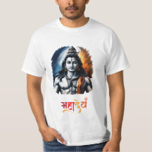 "Camiseta Mahadev: Adoptar la energía divina"
