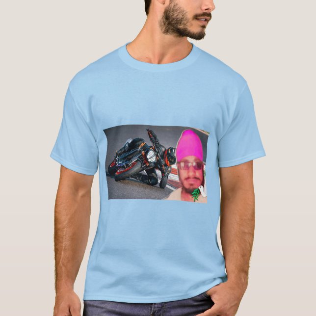 Camiseta Camiseta:   "🏍️ Monta Salvaje: ⚡ Rendimiento Avan (Anverso)