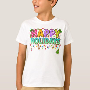 Camiseta "Camiseta Navideña Resplandor de Pan de Jengibre"