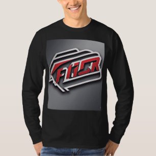 Camiseta "Camiseta negra con un look fresco, solo por ti"