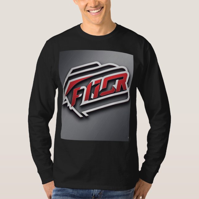 Camiseta "Camiseta negra con un look fresco, solo por ti" (Anverso)