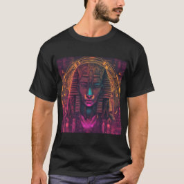 Camiseta Camiseta, negra, esfinge