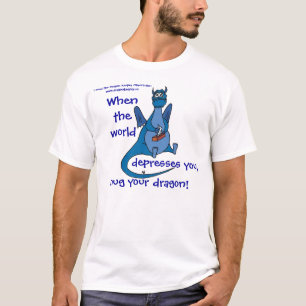 Camiseta Camiseta: ¡No deje la depresión conseguirle abaj
