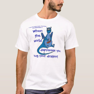 Camiseta Camiseta: ¡No deje la depresión conseguirle abajo!
