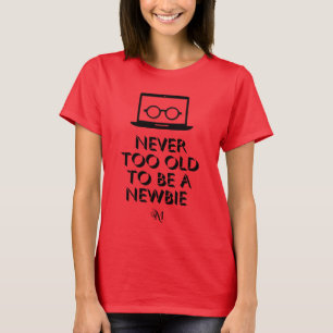 Camiseta Camiseta: Nunca a lo viejo (rojo)