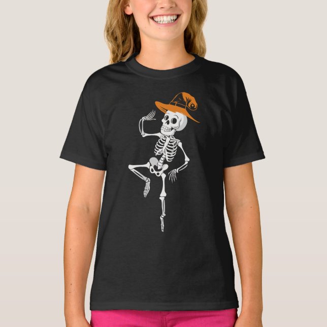 Camiseta "Camiseta para chicos de Halloween - Traje espeluz (Anverso)