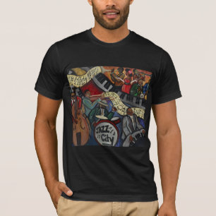 Camiseta "Camiseta para hombre de la ciudad del jazz"
