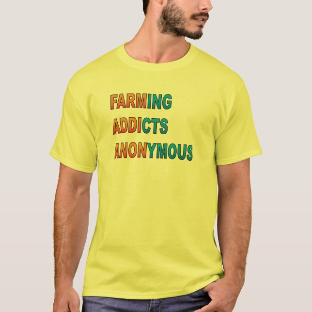 Camiseta ¡camiseta para los adictos! (Anverso)