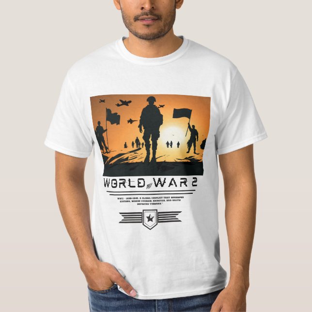 Camiseta "Camiseta Patriótica Militar Sunset Silhouette Art (Anverso)