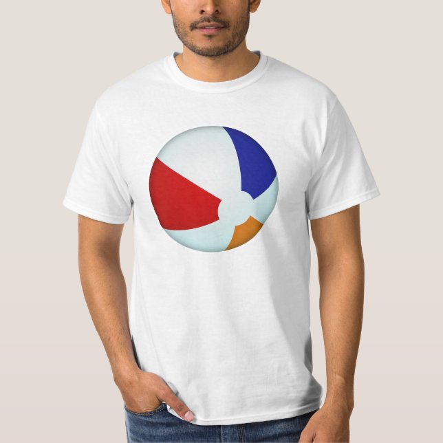 Camiseta Camiseta, pelota de playa (Anverso)
