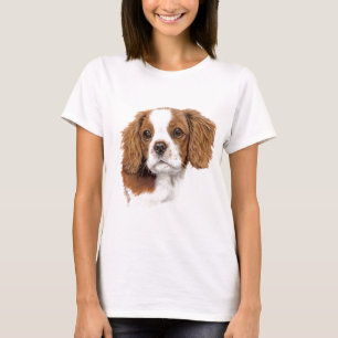 Camiseta Camiseta: Perro de aguas de rey arrogante Charles