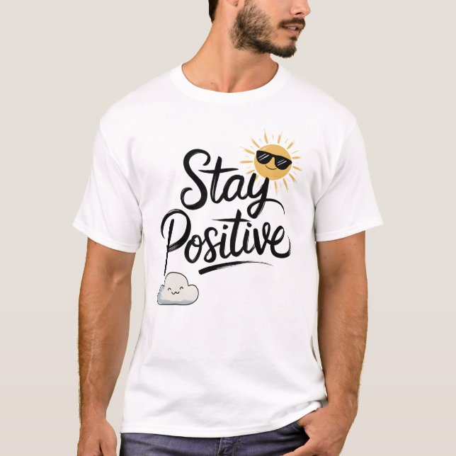Camiseta "Camiseta positiva - Diseño Minimalista (Anverso)