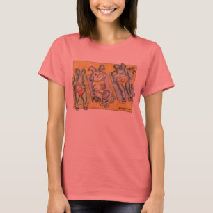 Camiseta Camiseta/ropa de encargo de los conejitos de la
