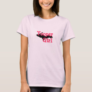 Camiseta "Camiseta rosada de Michigan de la península