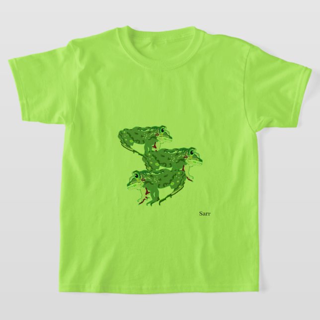 Camiseta Camiseta: Salto de rana (Distribución)