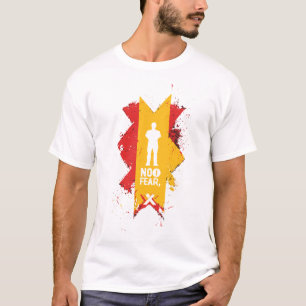 Camiseta ¡Camiseta "sin miedo"! Designar