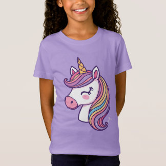 Camiseta "Camiseta unicornio para niños arcoiris"