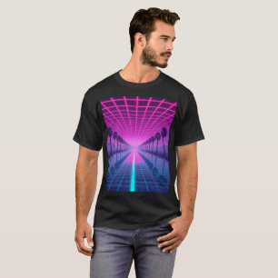 Camiseta "Camiseta Vaporwave", "Camiseta Retro de los 80", 