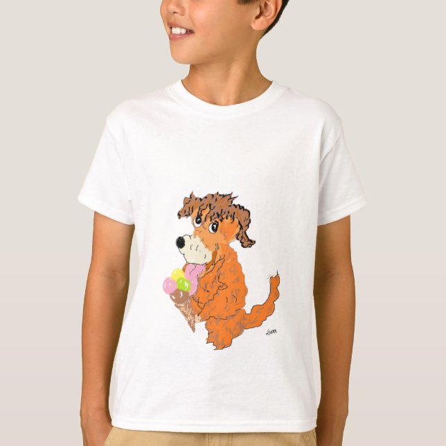 Camiseta Camiseta: Yummy - Helado (Anverso)