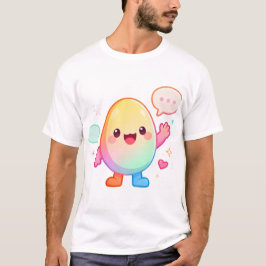 Camiseta CamisetaLa divertida vida del huevo