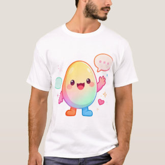 Camiseta CamisetaLa divertida vida del huevo