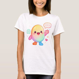 Camiseta CamisetaLa divertida vida del huevo
