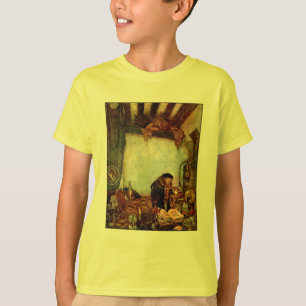 Camiseta Camisetas:  Alquimista y su oro de Edmund Dulac