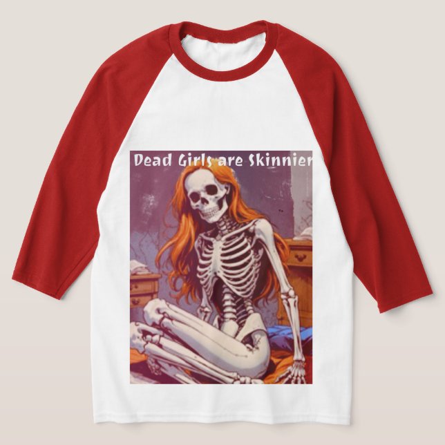 Camiseta Camisetas, camisetas, mangas largas, cráneos (Distribución)