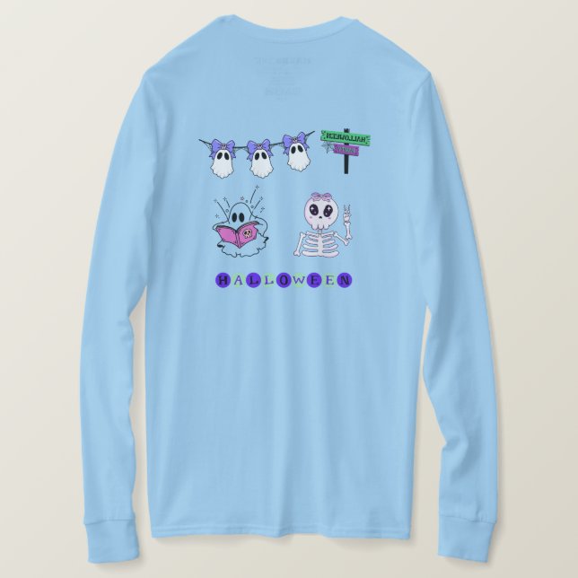 Camiseta, camisetas de té para mujeres (Reverso del diseño)