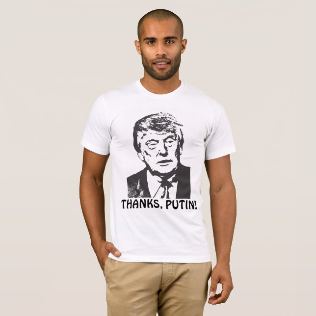 Camiseta ¡Camisetas divertidas antis de Donald Trump, (Anverso completo)