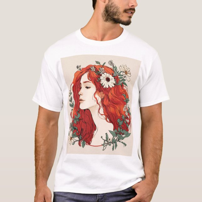Camiseta "Camisetas elegantes para hombres: aumenta tu coti (Anverso)